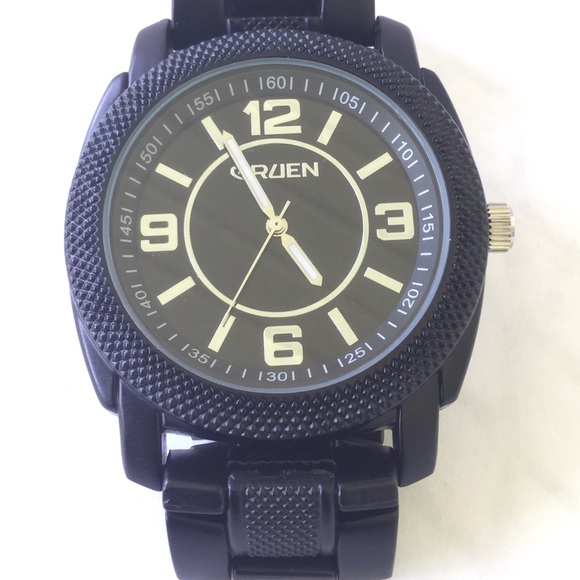 Gruen Black Men’s Watch
